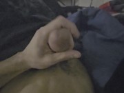 Jerking my dick cause my gf at work 13/16