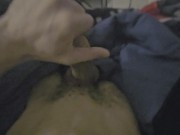 Jerking my dick cause my gf at work 14/16