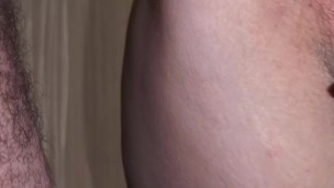 Anal rough fuck while masturbating my pussy close up
