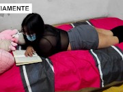 HIJASTRA CACHONDA FOLLA CON SU PADRASTRO EN SECRETO. 2/16