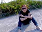 Hairy pussy and double anal penetration for French beauty with big tits Nathalie Vanadis 12/16