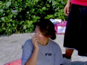 Hairy pussy and double anal penetration for French beauty with big tits Nathalie Vanadis 2/16