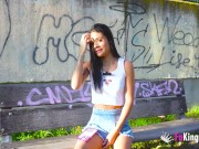 Sexy experienced Latina wants to become a pornstar at FAKings! 4/16