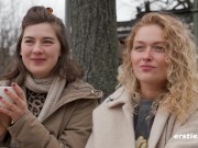 Ersties - Die aufgeschlossenen Amanita und Sally D. lecken sich gegenseitig die Muschi 11/16