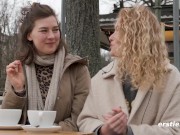 Ersties - Die aufgeschlossenen Amanita und Sally D. lecken sich gegenseitig die Muschi 7/16