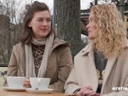 Ersties - Die aufgeschlossenen Amanita und Sally D. lecken sich gegenseitig die Muschi 9/16