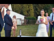 BRIDE4K. Blonde bride with natural tits enjoyed a good fuck. Hot sex with Andrea & Falco White 1/16