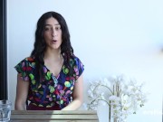 Ersties - Dark Hair Violet Touches Her Body Softly Before Grabbing a Toy 2/16