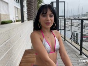 GOTFILLED - Hot Little Slut Aria is Back For Some More Filling 2/16