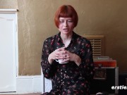 Ersties - London Based Enne Plays With Her Hairy Pussy 15/16
