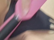 Descubrí que estaba sola en casa asi que aproveche la oportunidad de tocarme