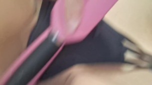 Descubrí que estaba sola en casa asi que aproveche la oportunidad de tocarme