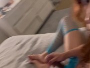 Horny jerk off and fingering 7/16