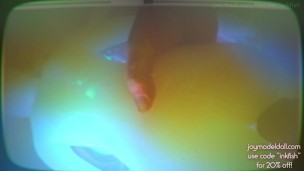 Ecto-Scan Cryptid Found Footage: Playing With A Slime Girl (Joy Model Doll, Custom Doll 80cm)