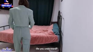 CAUGHT MY STEPMOM JERKING OFF. The stepmother turned out to be a noble whore