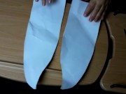 Transforming Into A Donkey! Join Rem Sequence as she makes the ears for her donkey costume 3/16