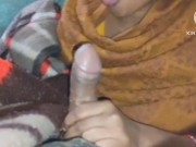 Desi girl sucking cock ,cum in mouth 6/16