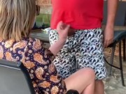 Stepmom mutual masturbation outdoor creampie 3/16