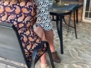 Stepmom mutual masturbation outdoor creampie 5/16