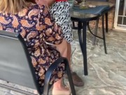 Stepmom mutual masturbation outdoor creampie 6/16