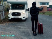 Lucky random driver fucks hot girl in his van 1/16