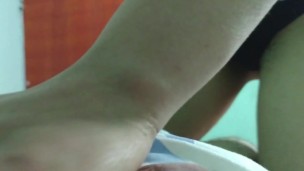 sentones de mi hermanastra venezolana culona