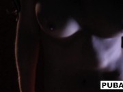 Gorgeous Brunette Babe Loves Touching and Rubbing Her Body 10/16