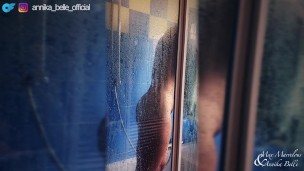Watch me play in my shower - Voyeur Time with Annika Belle