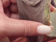 Squirt in a shop sweet ass milf tight pussy 9/16