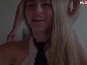 Teen amateur RubyRubin learns how to suck & ride cock like a PRO - MyDirtyHobby 14/16