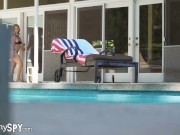 Lena Paul Sucks Fat Cock To Keep Her Cushy Nanny Job 7/16