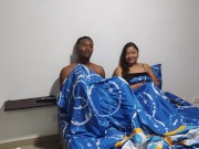 Rioc y su Madrastra Linda Clauss  estaban viendo una pelicula y terminan follando 1/16