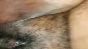 POV Fucking my Step Sisters Hairy Pussy, She made me Creamie Pie so Hard