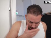 Busty Babe Chloe Lamour Gives Five Star Service To Hostel Client - LETSDOEIT 4/16