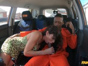 Fake Driving School - 60 minutes of hot babes getting pounded by huge black cock 1/16