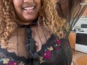 Your girlfriend try on sheer clothing 4/16