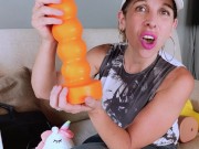HOTKINKYJO BULGE BALLS DILDO REVIEW 4/16