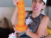 HOTKINKYJO BULGE BALLS DILDO REVIEW 7/16