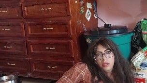 Sissy enjoys her dildos (vertical) 4/4