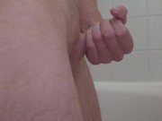 Shaving my dick always ends in orgasm 7/16