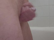 Shaving my dick always ends in orgasm 8/16