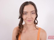 Casting Agent Fucks And Cums Inside Petite Girl On The Gym Floor 6/16