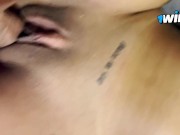 Magrinha peituda safada na piscina, queria dar ali mesmo | Fernanda Ribeiro | 2/16