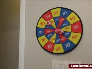 Strip Darts between Derak and his two horny girlfriends 3/16