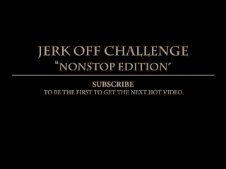 NonStop Jerk Off Challenge – 9 minutes Crotchless Lingerie Edition – Try not to cum
