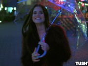 TUSHYRAW Hot brunette craves anal 3/16