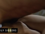 FAMILY SINNERS - Jessie Saint's Stepbrother Comes Back From College And Shows Her His New Sex Skills 11/16