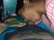 Indian bhabhi sucking big cock , cumshot in mouth 13/16