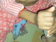 Indian bhabhi sucking big cock , excellent sucking,best blowjob 15/16