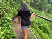 Sex Blog - Tourist Couple Walking in Nature and Having Sex 1/16